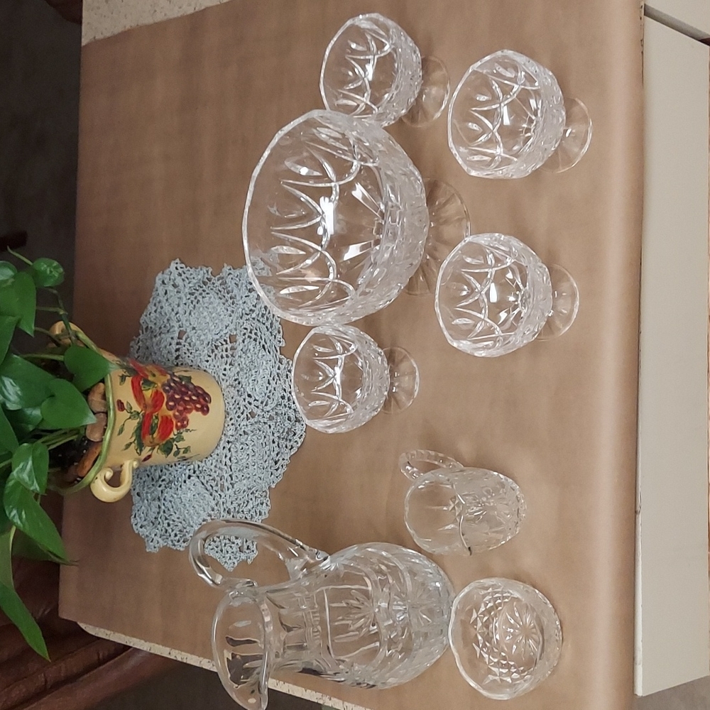 Vitage Glass Dessert 🍨 set.